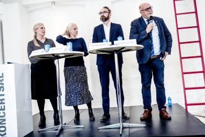 Anne Paulin, Signe Munk, Ole Birk Olesen og Kristian Pihl Lorentzen