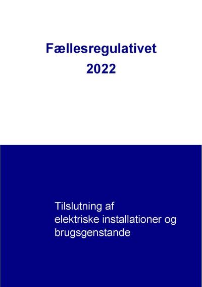 Fællesregulativet 2022