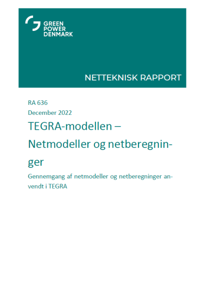 RA636: TEGRA-modellen - Netmodeller og netberegninger