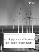 Udbyg vedvarende energi i takt med efterspørgslen - baggrundspapir til Giv Energien Videre