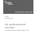 Fejl- og afbrudsstatistik 2013-2022 (RA646)
